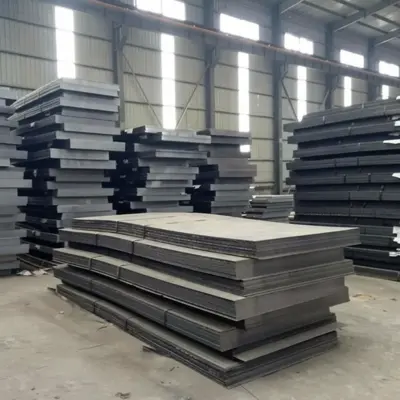 High strength ballistic steel