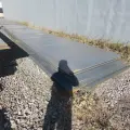Dry container steel plate