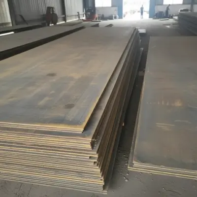 Corten-Stahlplatte auf Maß geschnitten