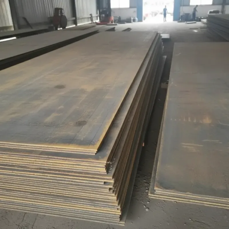 Corten steel plate cut to size