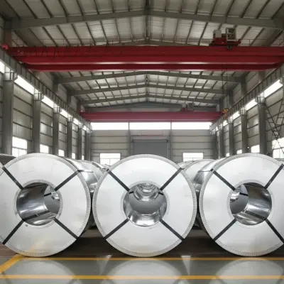 Galvannealed steel coil