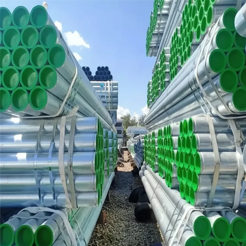 Tubería de acero galvanizado soldada