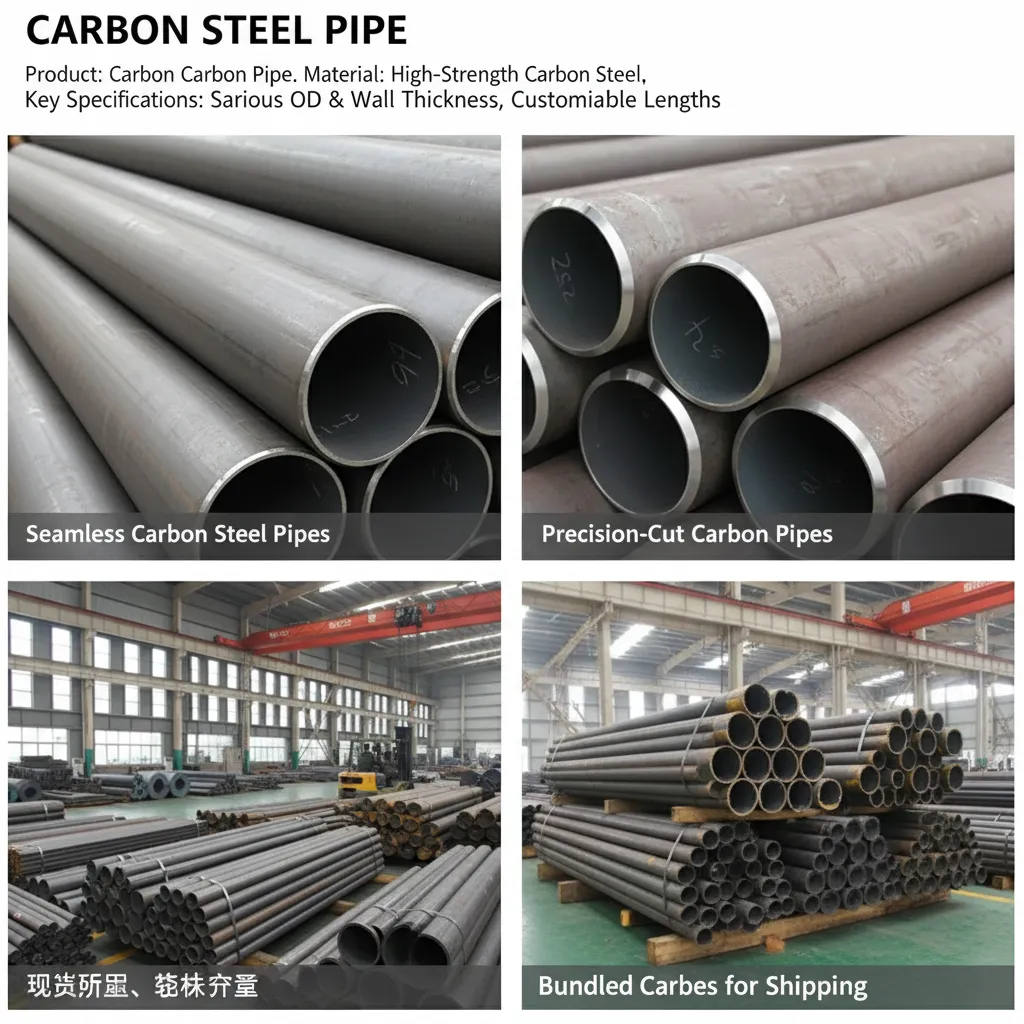 Tubo de aço carbono de tamanho personalizado China
