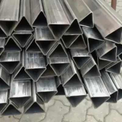 Triangular steel pipe