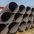 Straight welded steel pipe