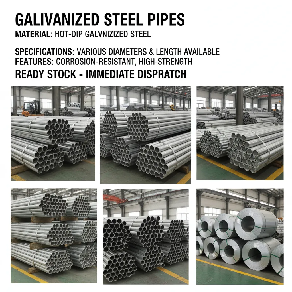 Tubería de acero galvanizado soldada de China