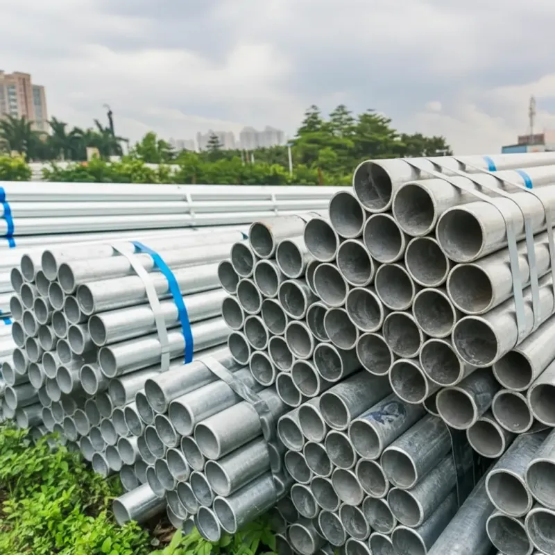 Tubería de acero galvanizado por inmersión en caliente