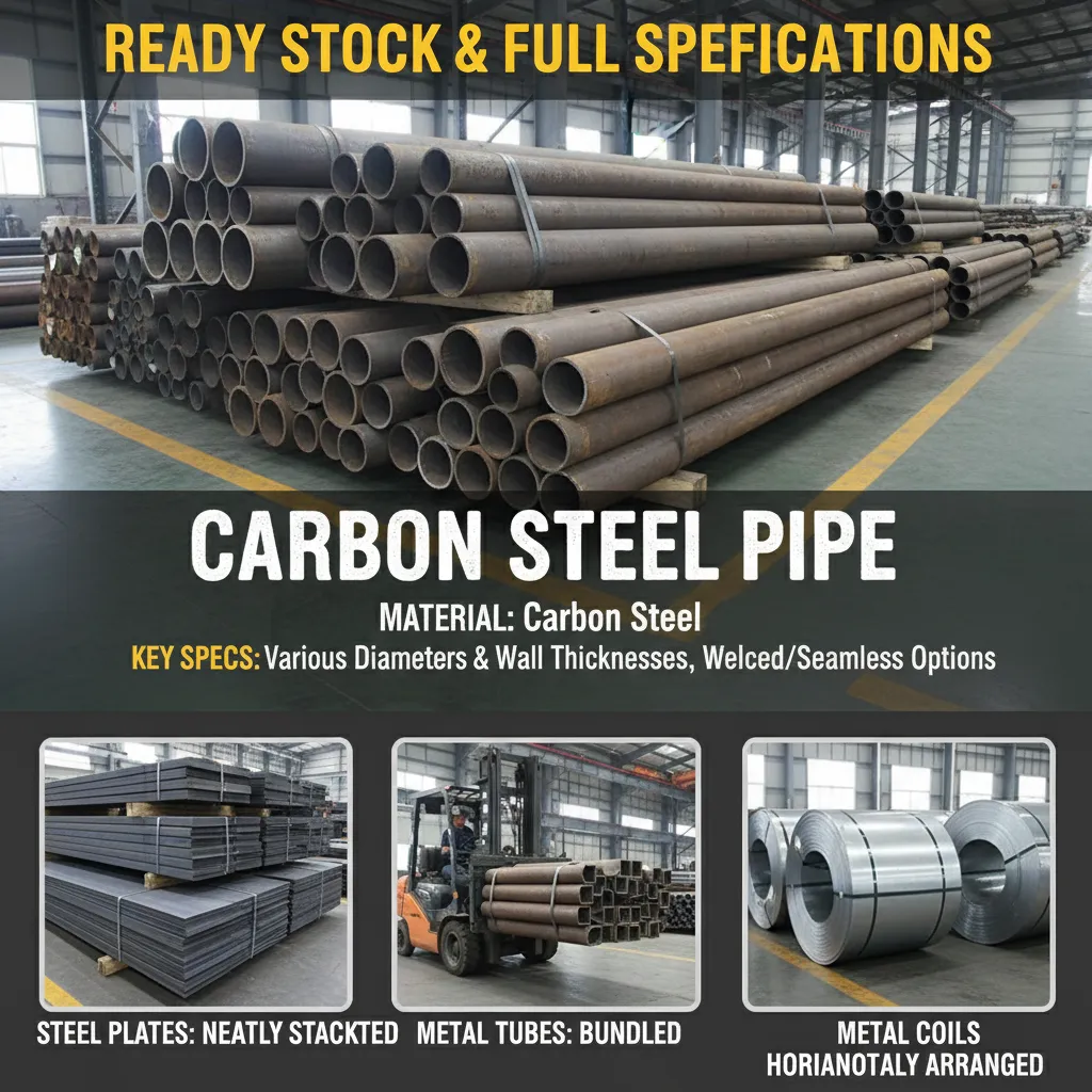 Tube en acier au carbone Chine