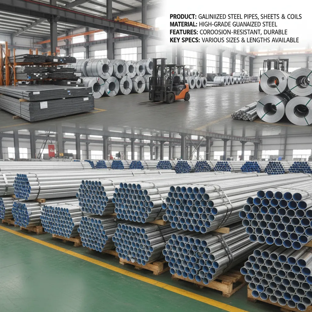 Tubería de acero galvanizado por inmersión en caliente de China
