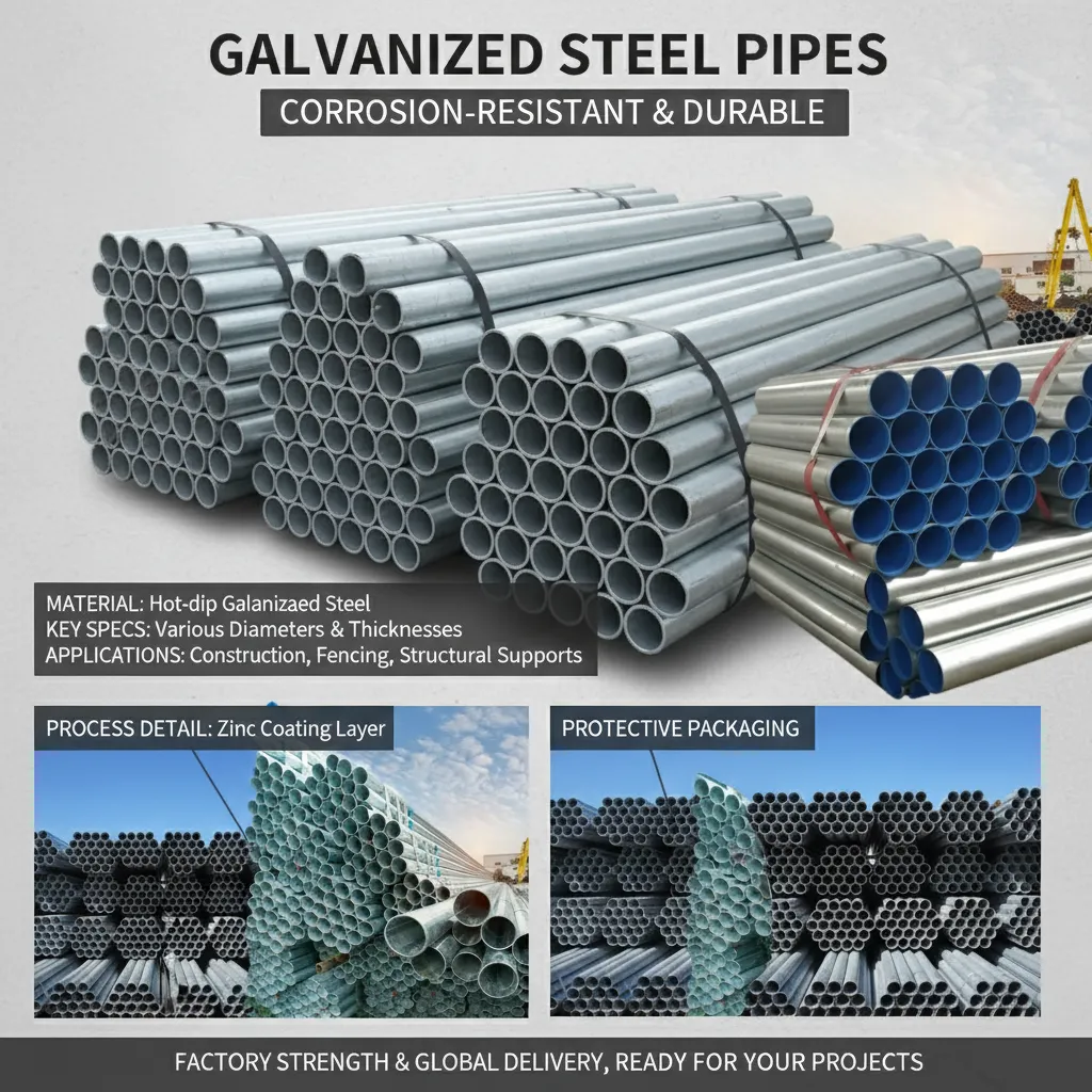 Proveedor de tubos de acero galvanizado