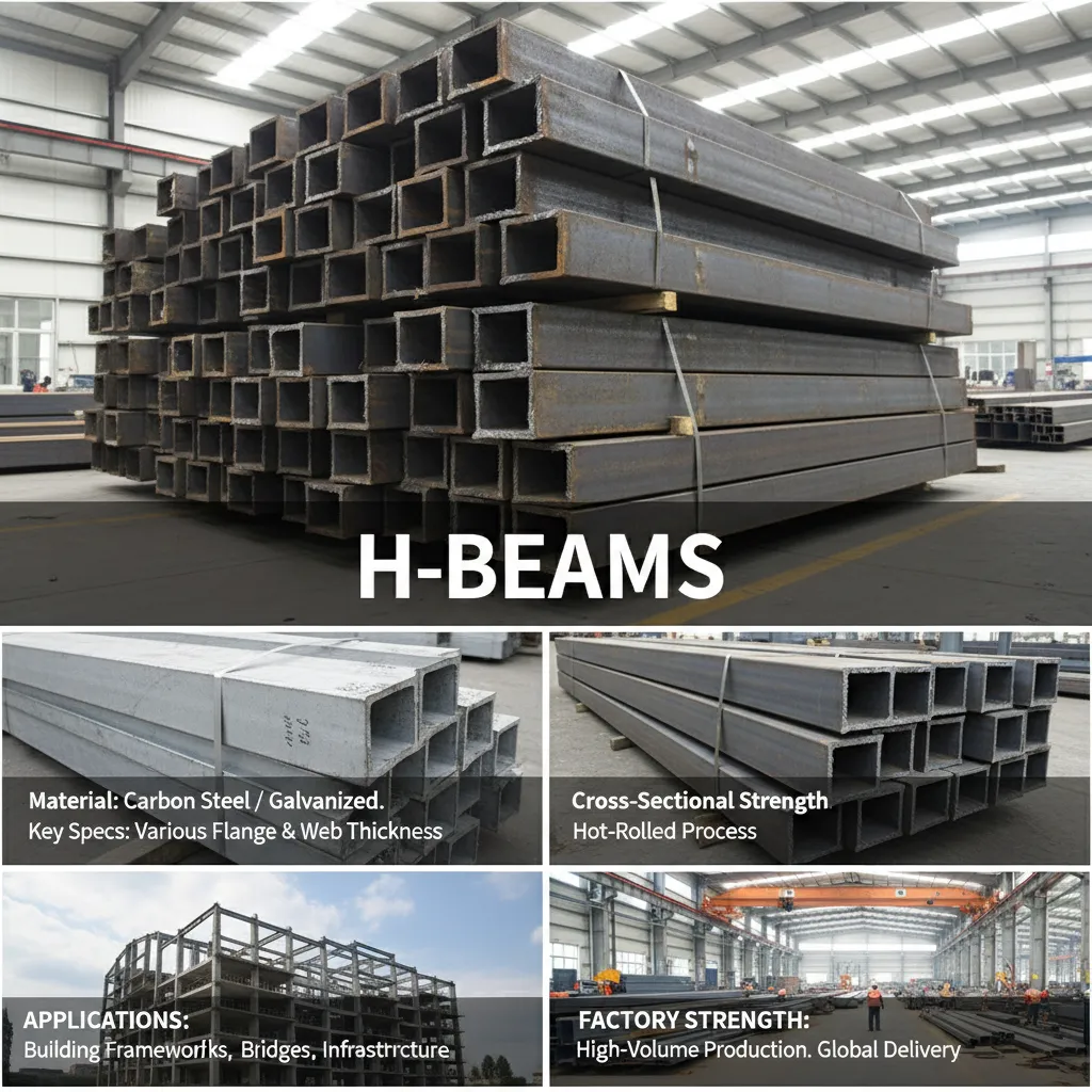 Fournisseur de poutres en H Q355B