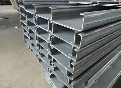C-shaped steel