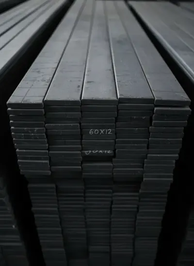 Flat steel for construction
