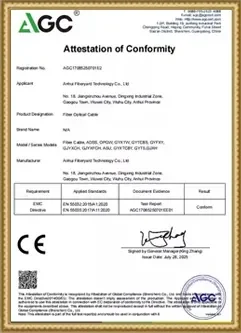Certification