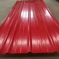 Color-coated corrugated roofing sheets
