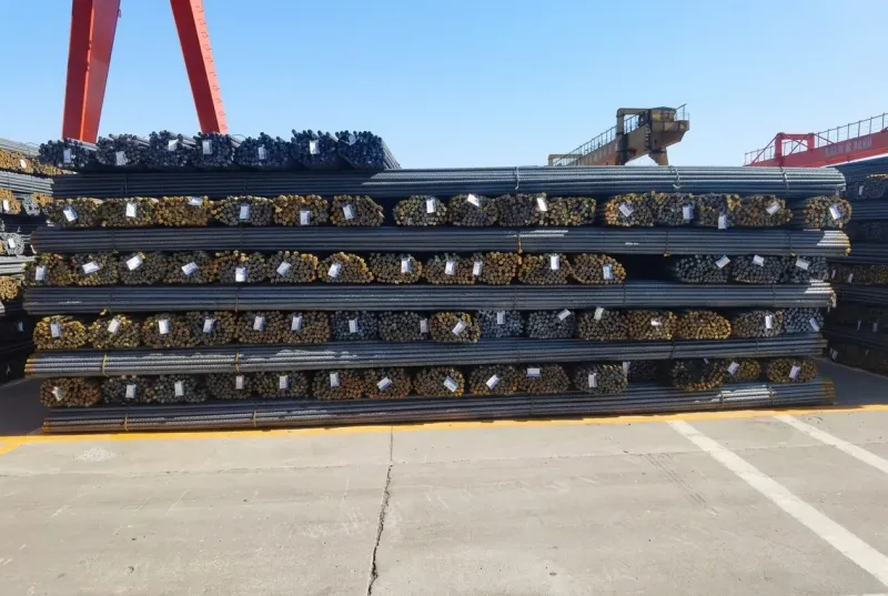 Standard grade steel rebar