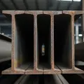 Structural steel i-beams for building
