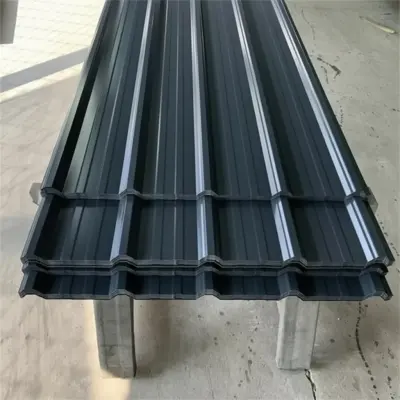 Metal roofing sheets for residential buildings