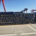 Deformed steel bars for construction