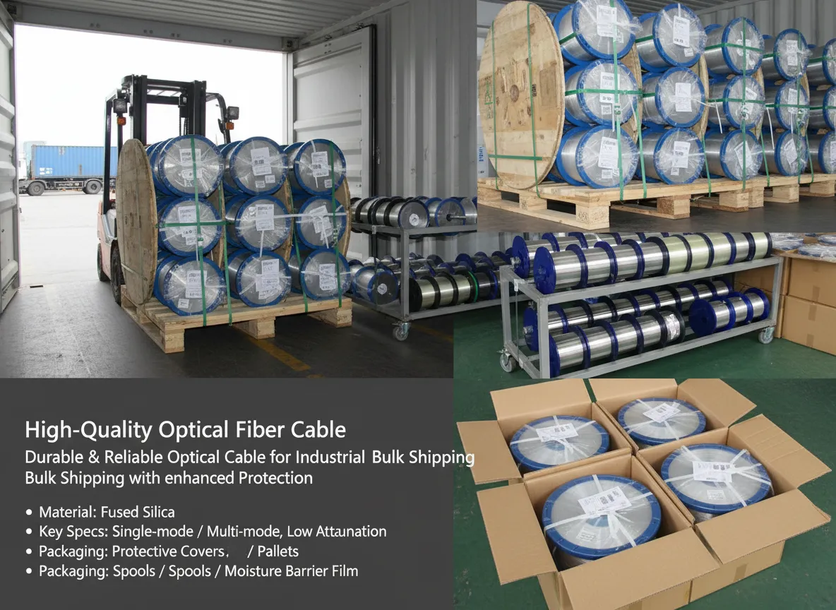 fabricant de câbles de raccordement à fibre pré-terminés en vrac