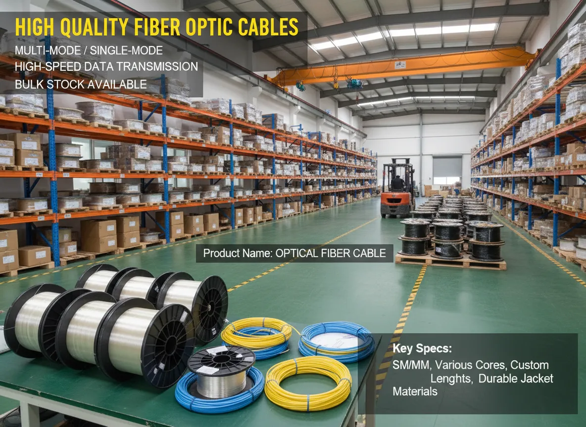 exportador de cabos de fibra óptica pré-terminados