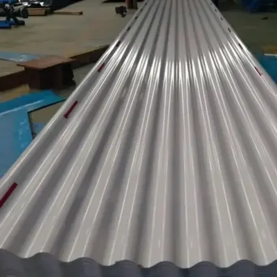 PPGL corrugated roof plate