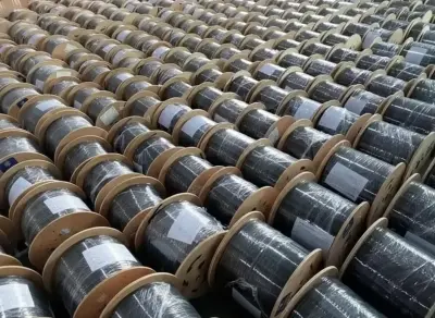 OM2 multimode fiber optic cable bulk roll