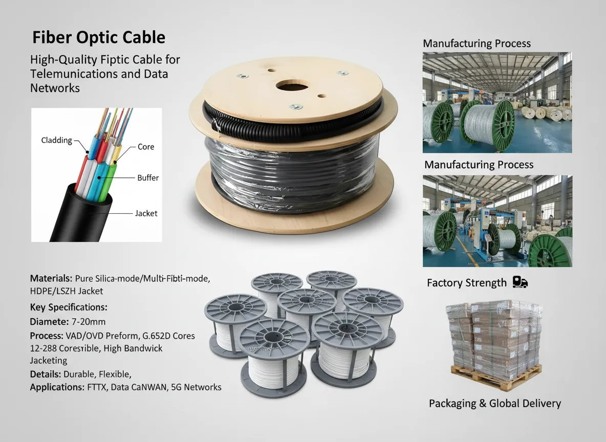 Atacado de fibra óptica multimodo premium