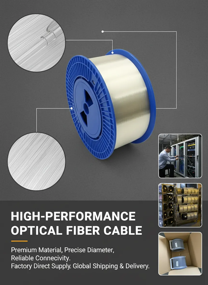 Fabricante de cabos de fibra ótica monomodo
