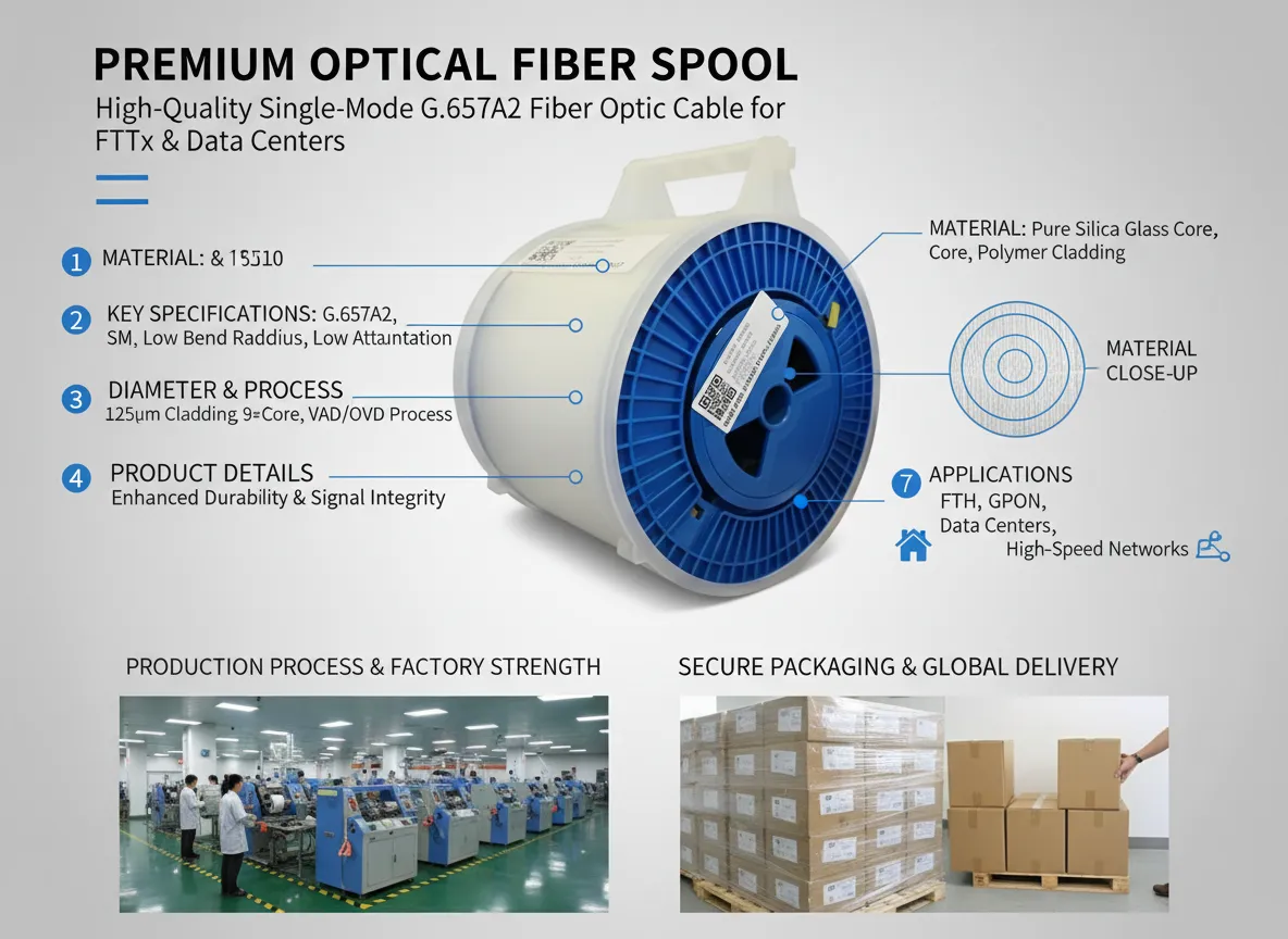Fournisseur de fibre monomode longue distance
