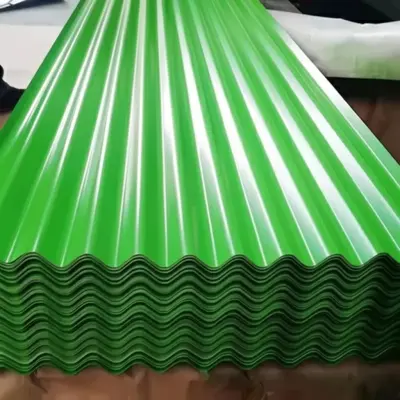 Aluminum zinc color coated steel sheet
