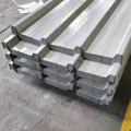 Roll formed color steel sheet