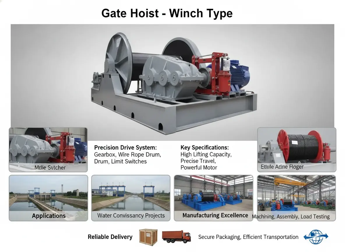 fixed wire rope electric hoist