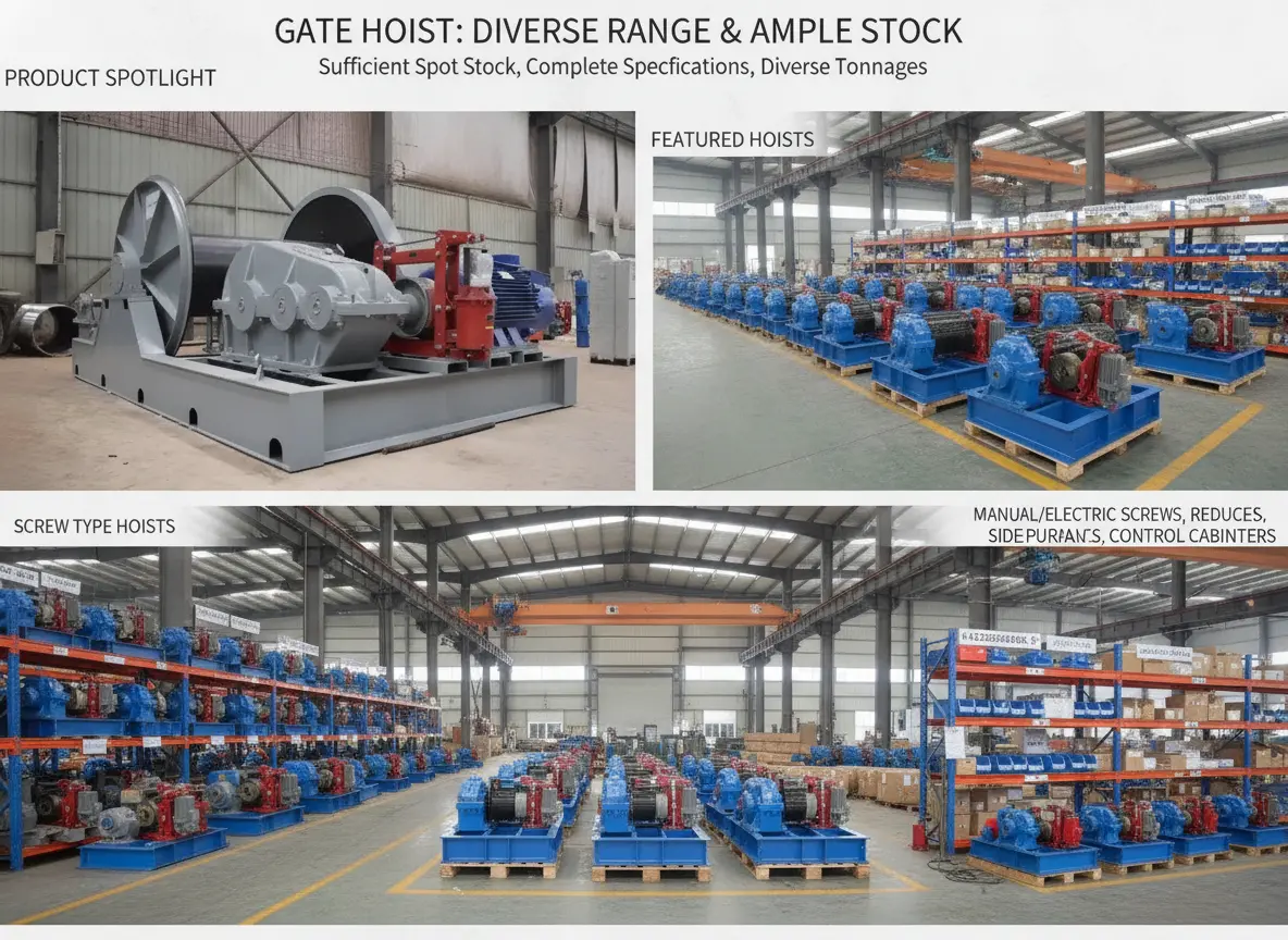 industrial hydraulic hoist