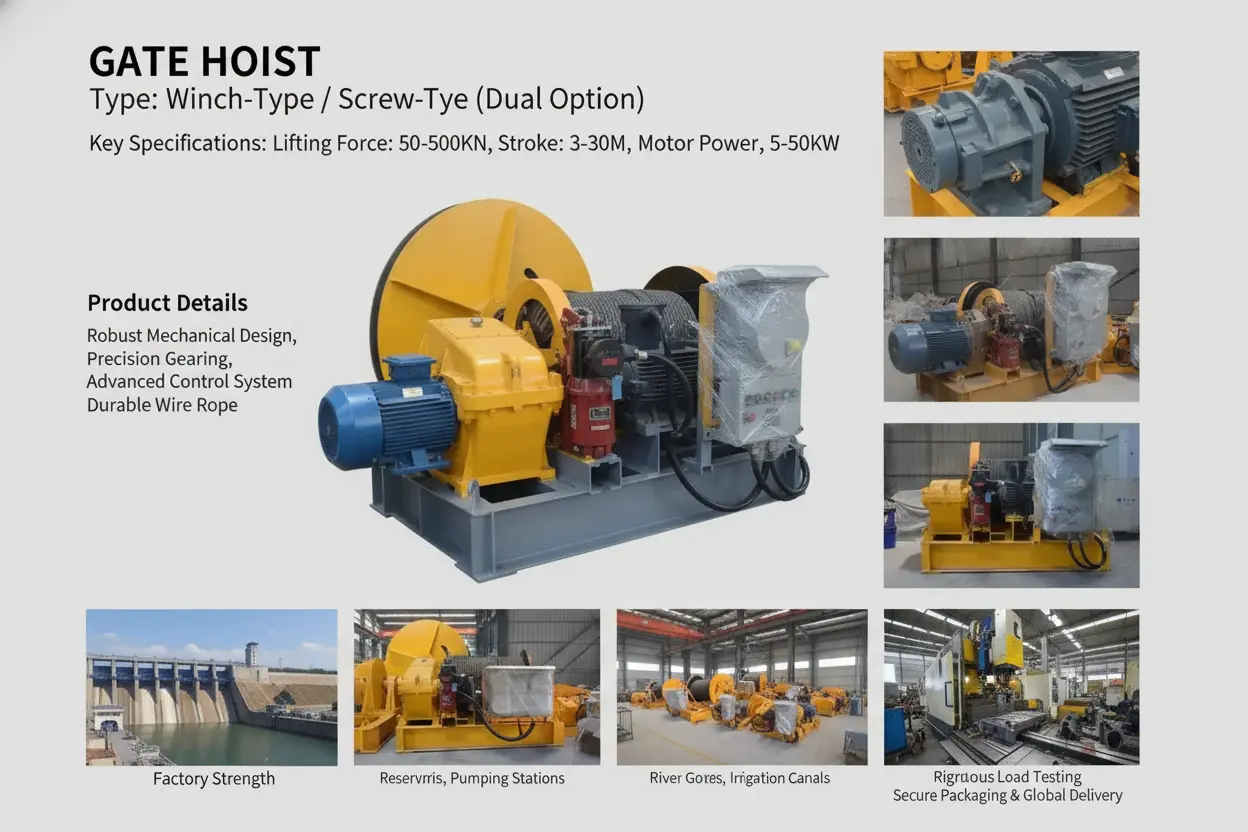 single drum wire rope hoist