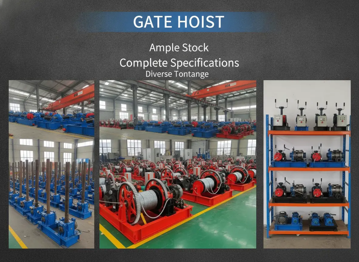 industrial double drum hoist