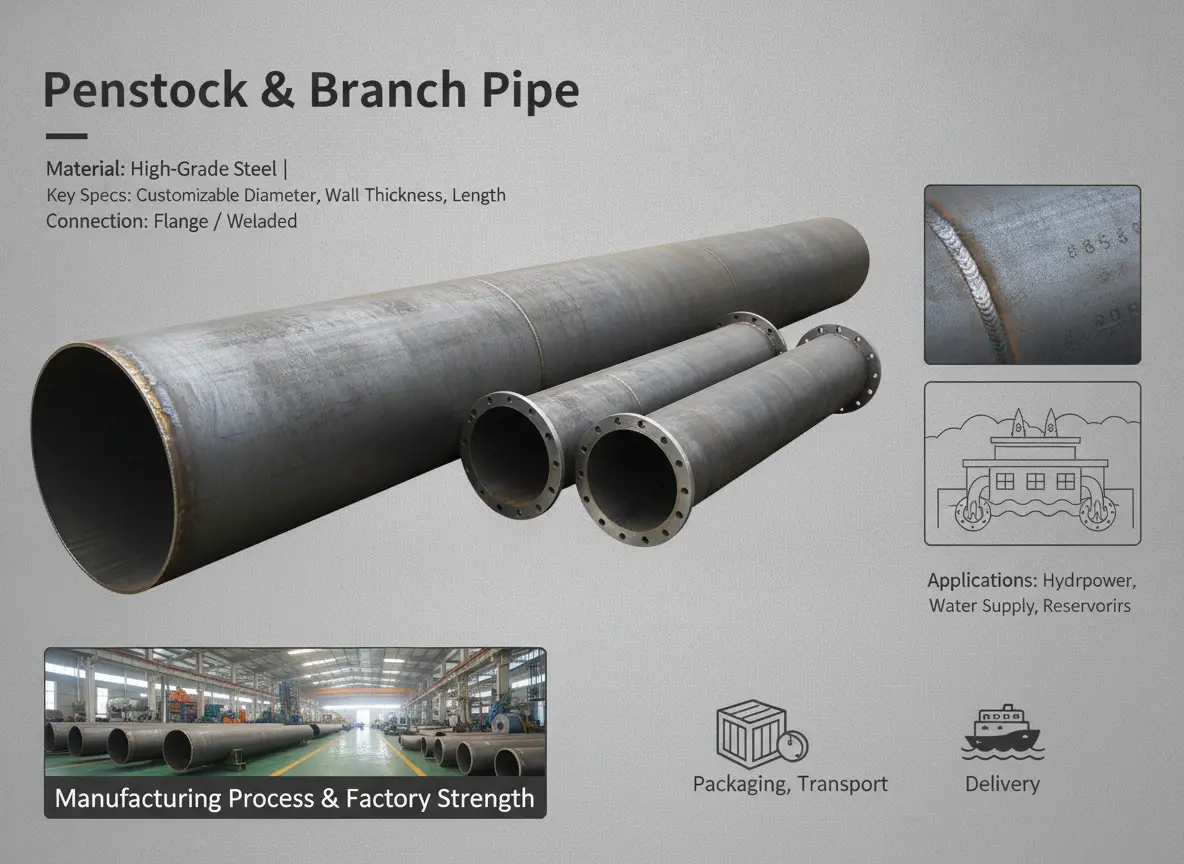 steel penstock pipe