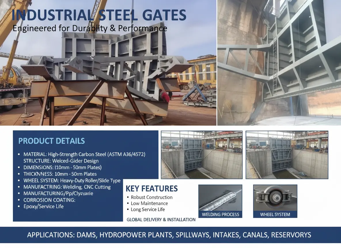 debris discharge gate manufacturer