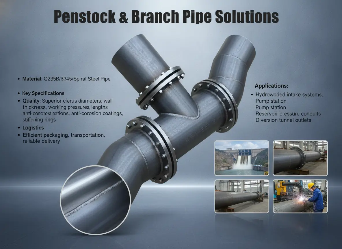 hydropower penstock pipe