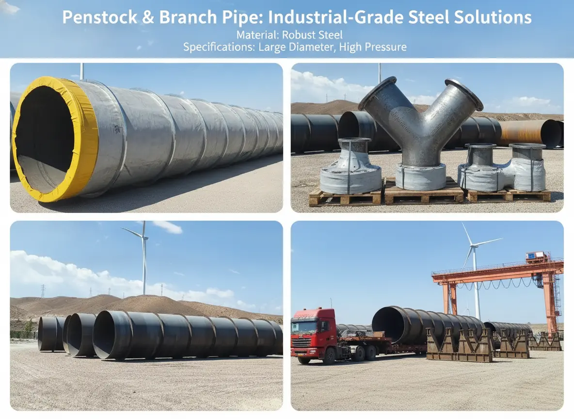 steel penstock pipe