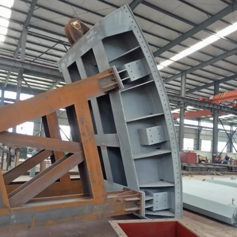 Debris Discharge Gate