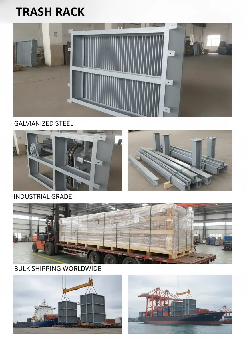 hydraulic trash rack