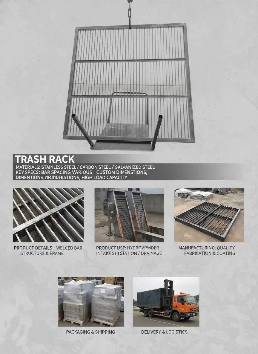 steel trash rack