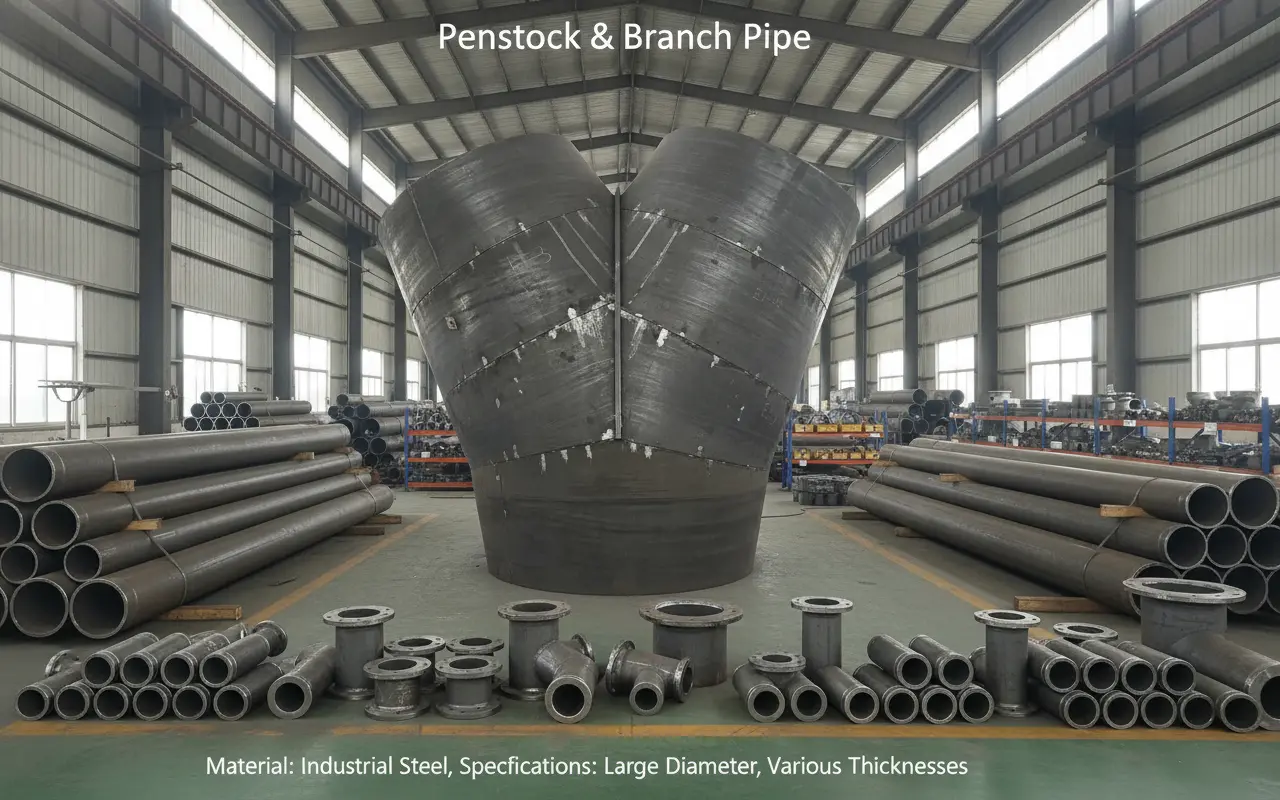 steel penstock bifurcation