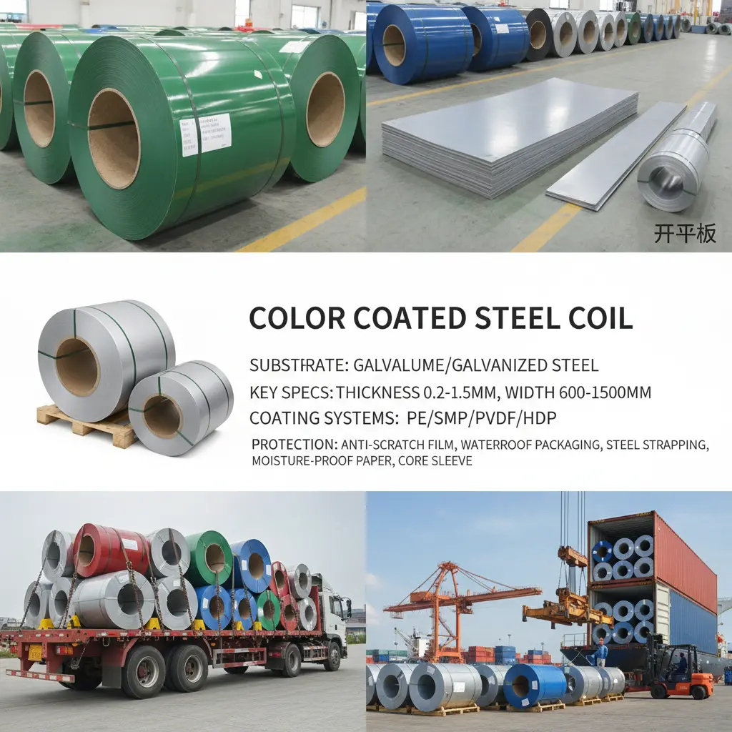 color coated steel coil