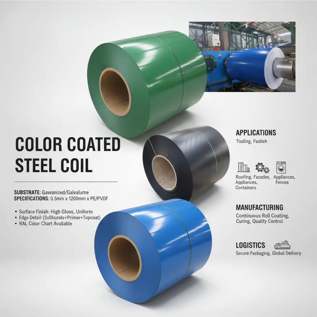 prepainted galvanized steel coil