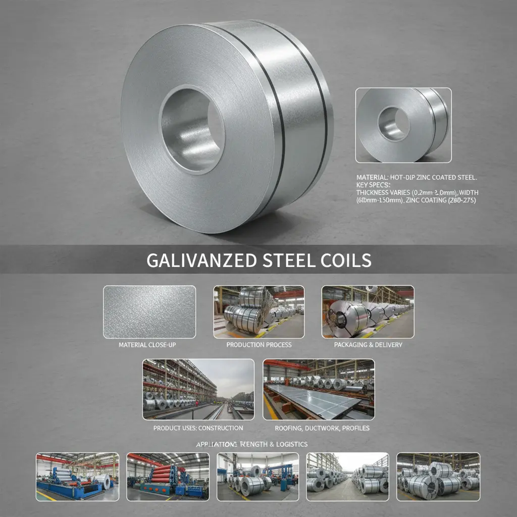 zero spangle galvanized steel coil