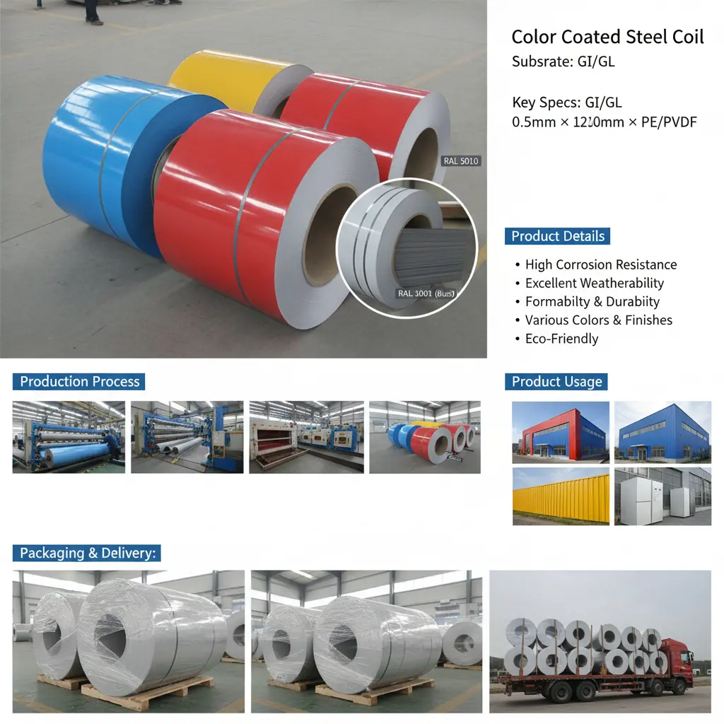 prepainted steel coil