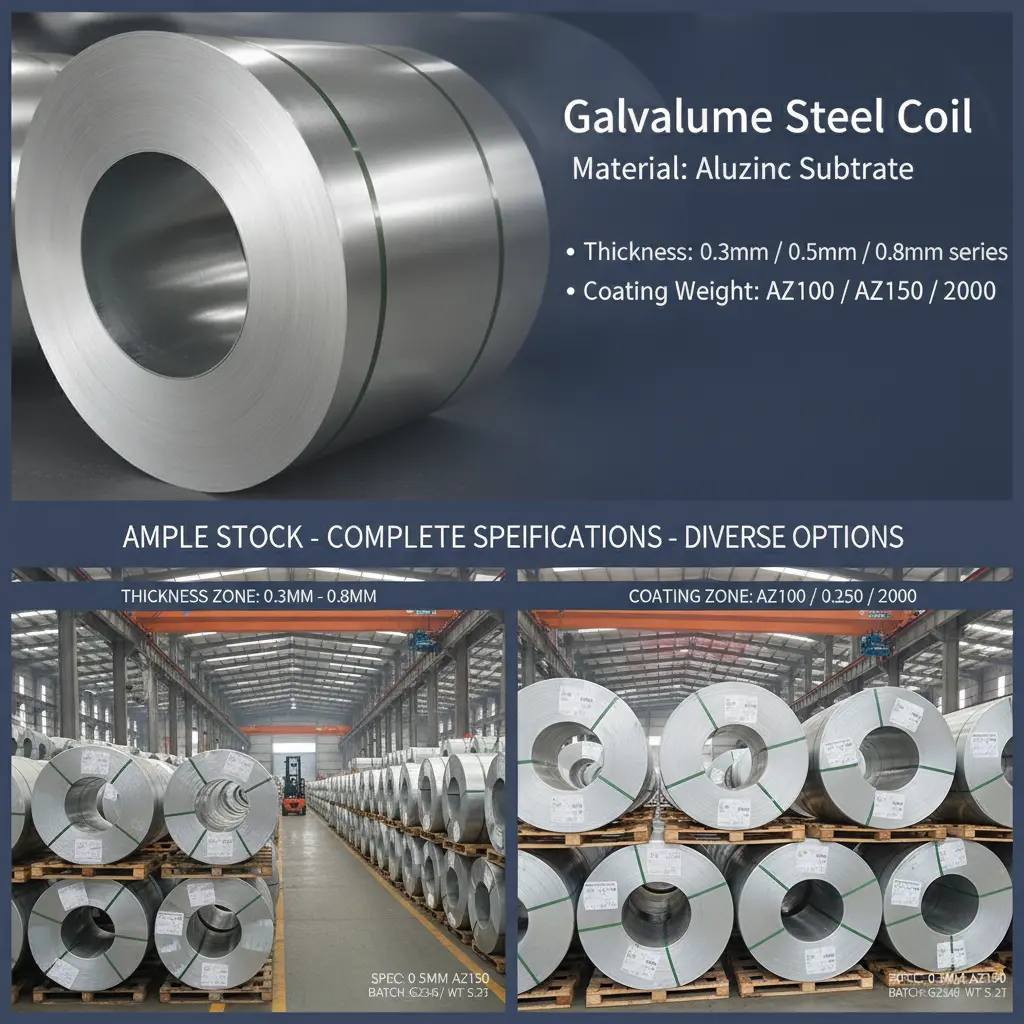 Aluminum Zinc Coated Steel Coil