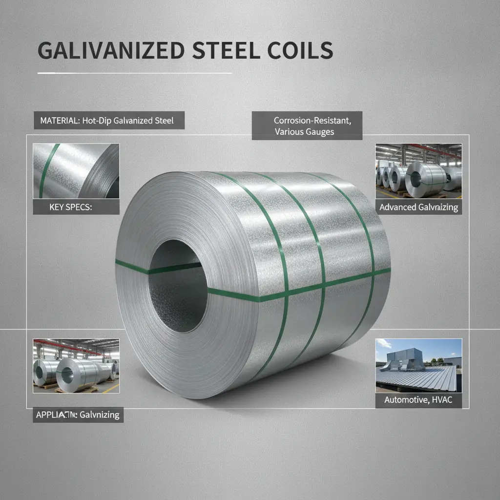 regular spangle galvanized steel coil